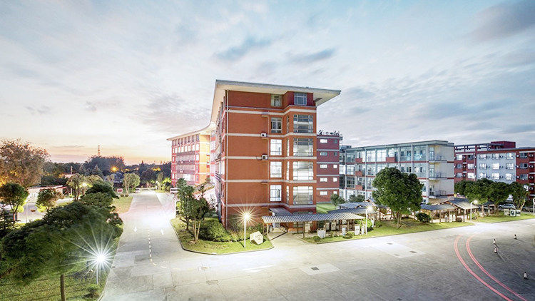 学院夜景