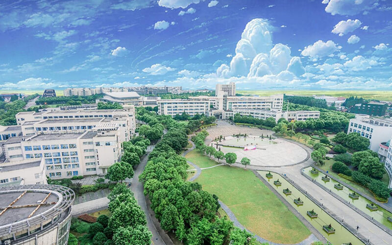 俯瞰校园