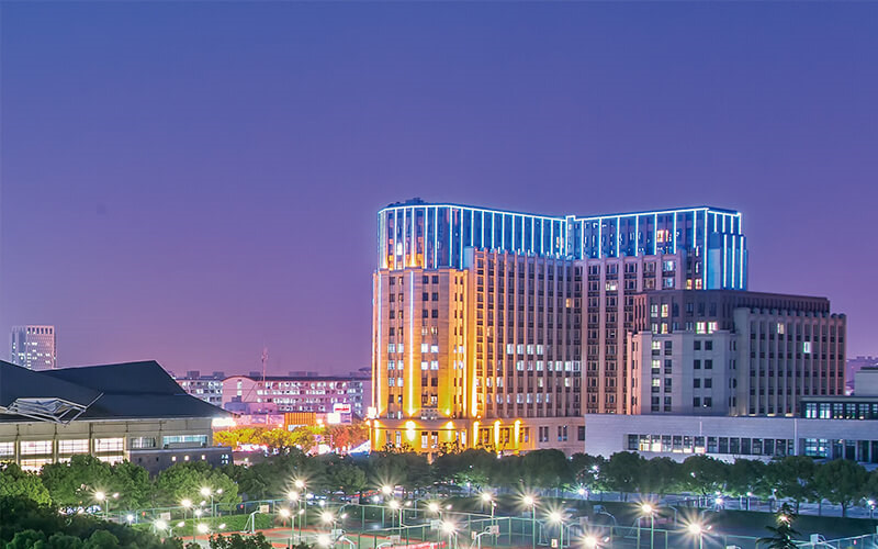 校园夜景