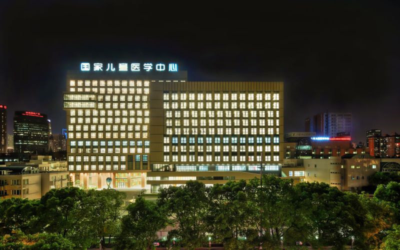 学院夜景