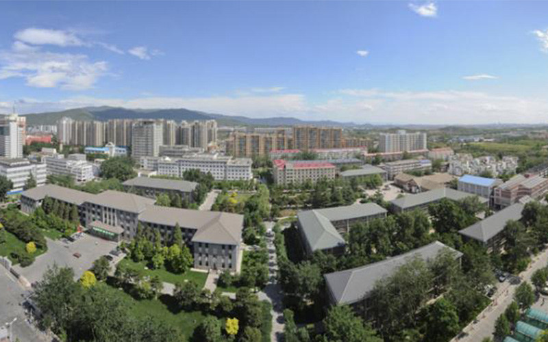校园俯视图