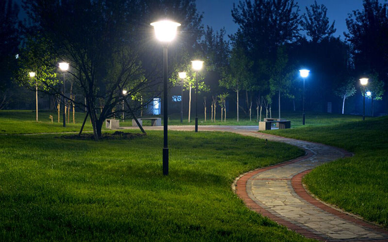 夜间小路