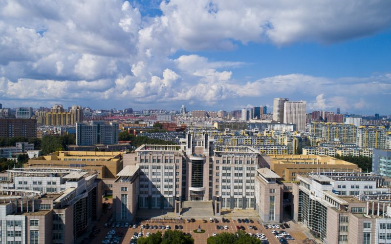俯瞰校园