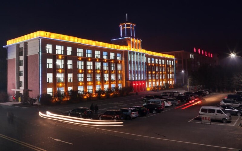 学院夜景