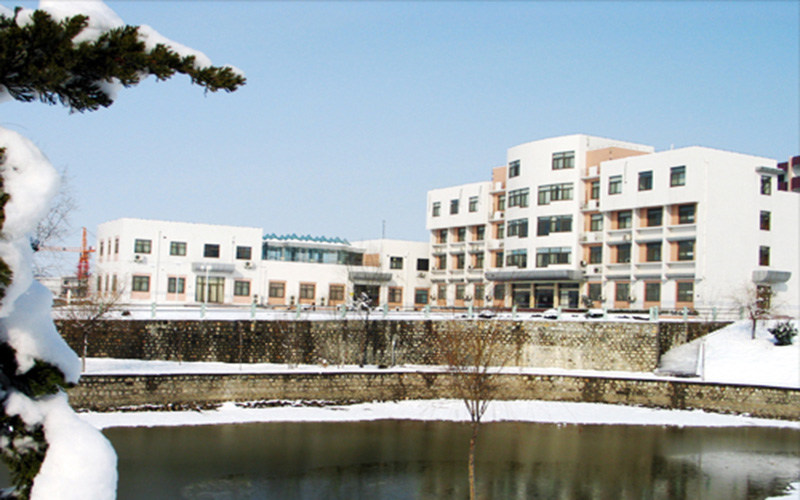 学院冬景
