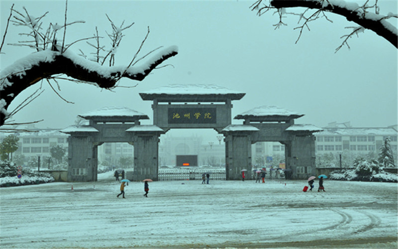 学院冬景