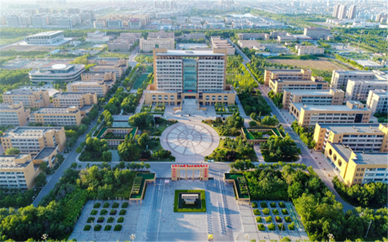 校园俯视图