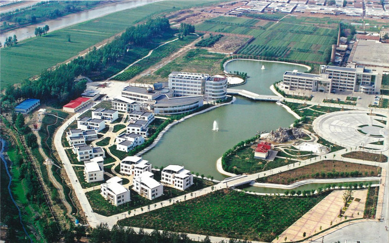 校园俯视图