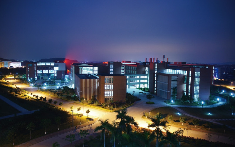 学院夜景 学院夜景