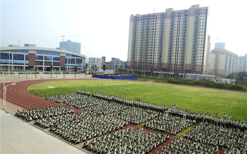 军训场景