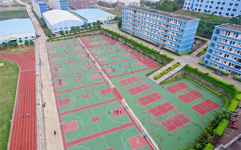俯瞰运动场