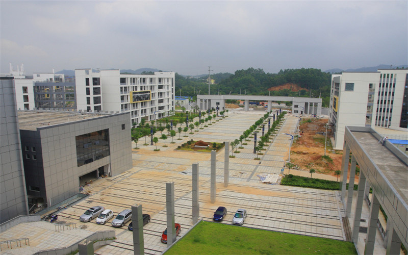 学院俯视图