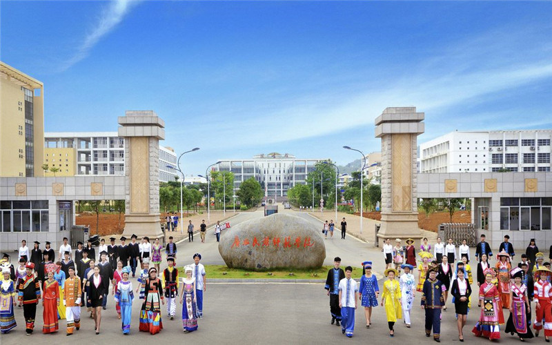 广西民族师范学院首页
