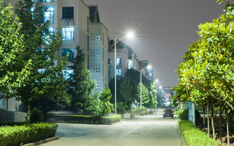 校园夜景