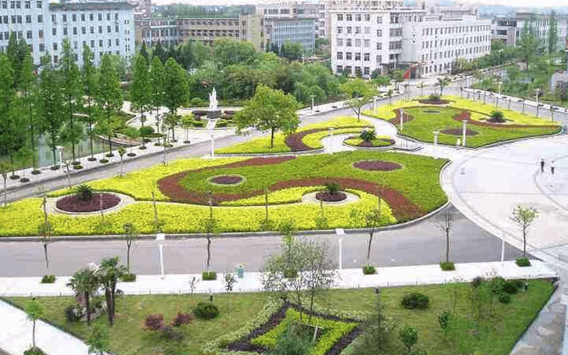 俯瞰校园