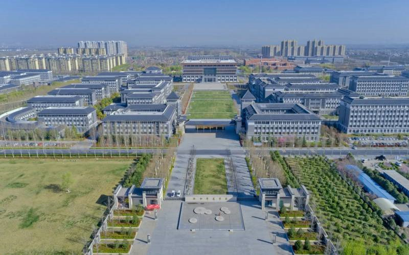 校园俯视图