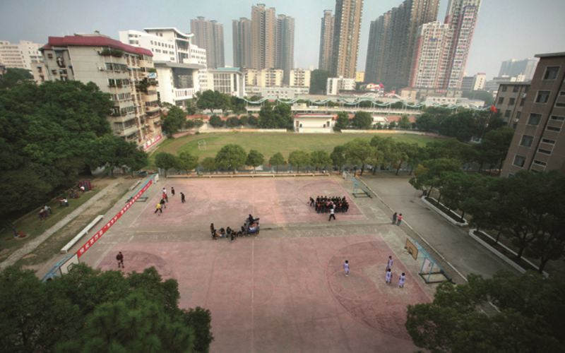 俯瞰校园