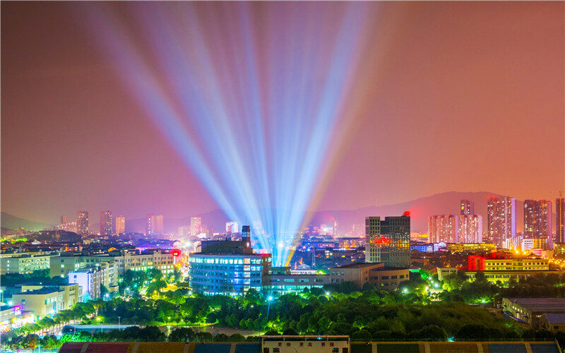 校园夜景