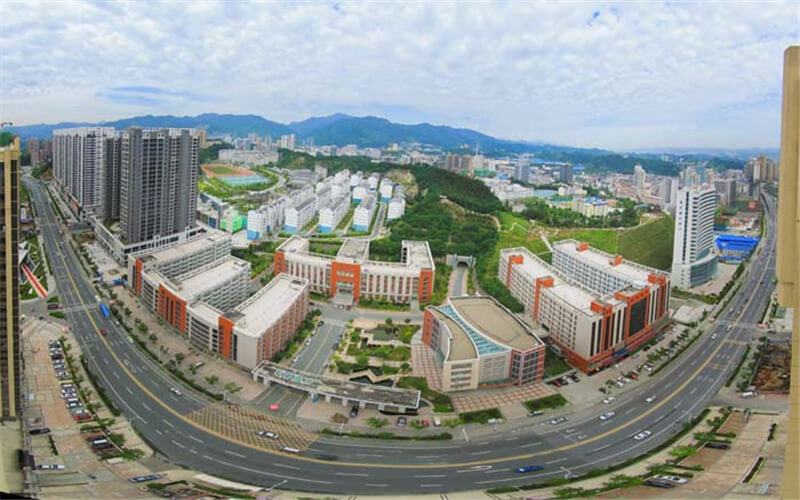 校园俯视图