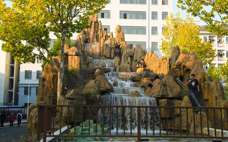 学院假山