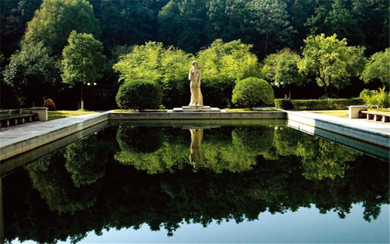 校园池塘