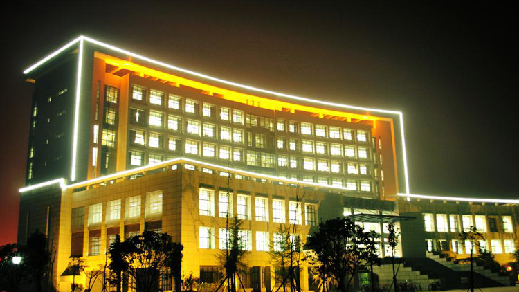 学院夜景