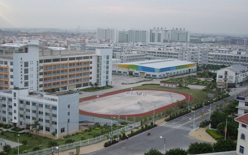 学院俯视图