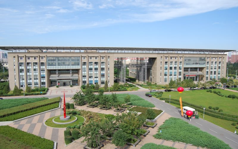 学院俯视图