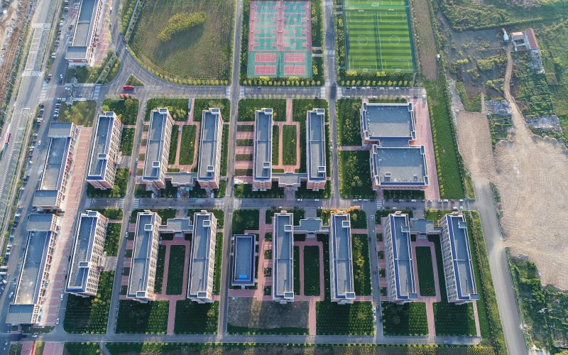 俯瞰校园