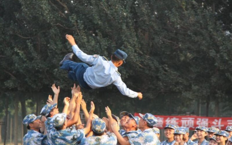 军训照片