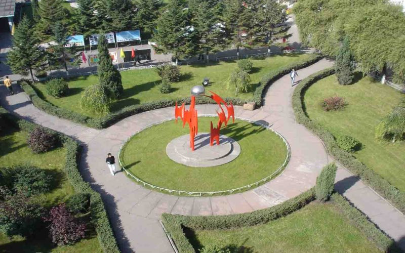 俯瞰校园