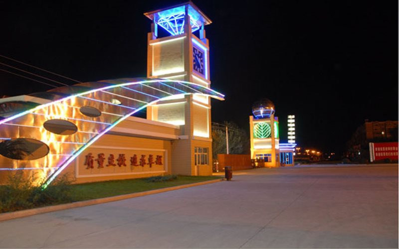 学院夜景