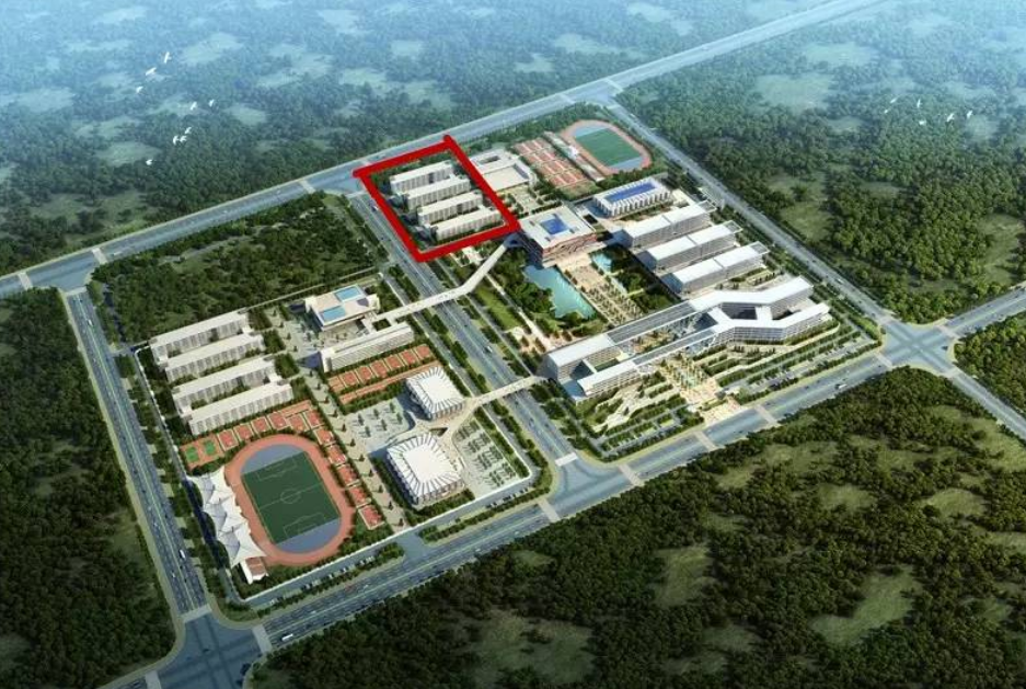陕西铁路工程职业技术学院高新校区平面图