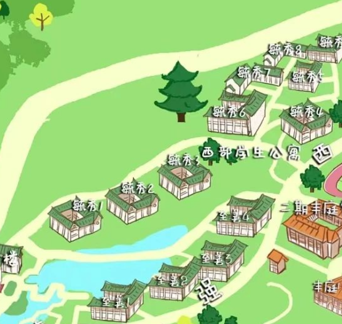 西部学生公寓平面图