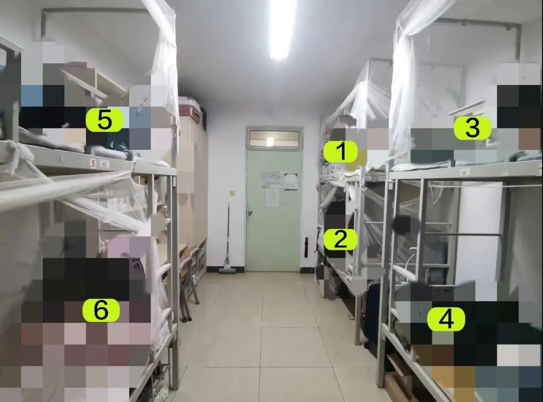 6人间宿舍图