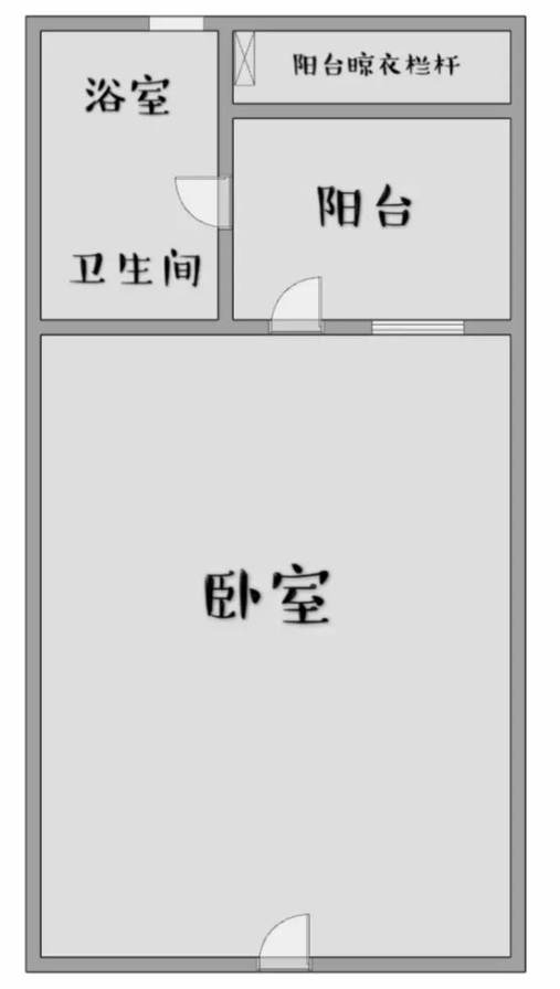 宿舍户型图