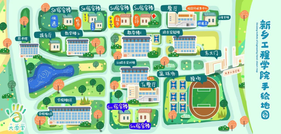 学院布局图