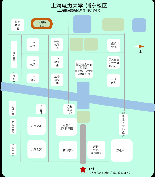 校园平面图