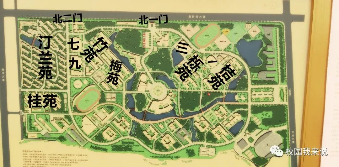 宿舍分布图