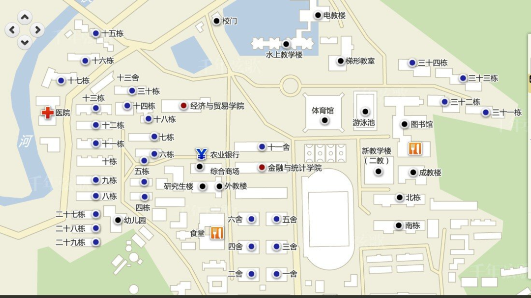 北校校内宿舍