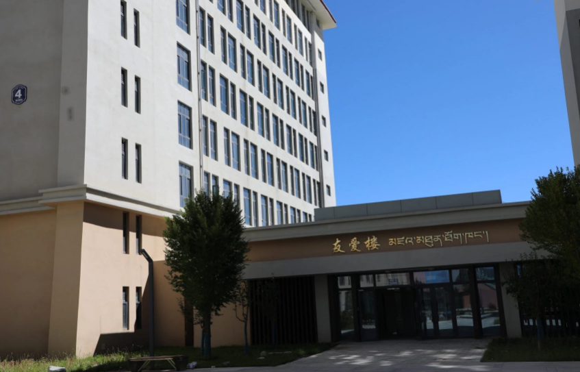 西藏藏医药大学新校区宿舍楼照片