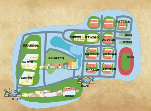 西区平面图
