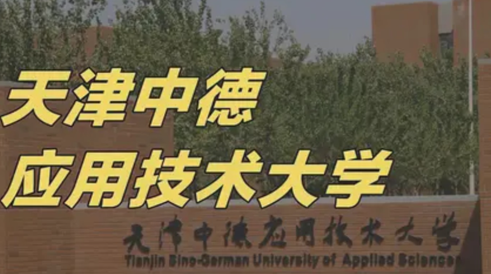 天津中德应用技术大学专升本2025年招生专业介绍
