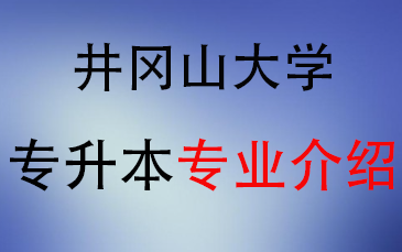 2025年井冈山大学专升本招生专业介绍