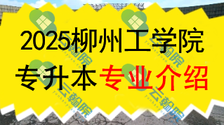 2025年柳州工学院专升本招生专业介绍
