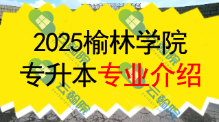 2025年榆林学院专升本招生专业介绍