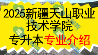 2025年新疆天山职业技术大学专升本招生专业介绍