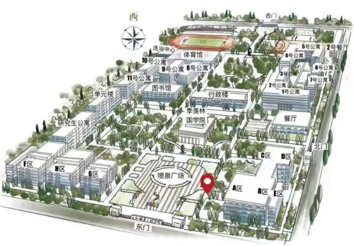 陕西服装工程学院专升本宿舍环境、及住宿费介绍